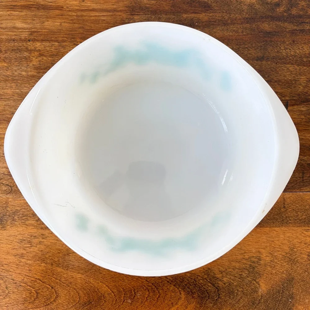 Glasbake vintage milk